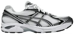 Uniseksowe buty do biegania ASICS GT-2160 White / Black / Silver. Białe buty do biegania ASICS, bez wzorów, z gumy, bez zapięcia, do biegania. Za 559.00 zł.