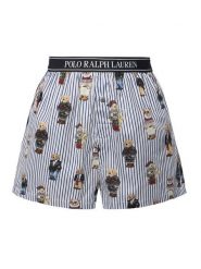 Polo Ralph Lauren Szorty piżamowe 4P0119 Błękitny Relaxed Fit. Niebieskie piżamy Polo Ralph Lauren, xl, bez wzorów, z bawełny, bez kołnierzyka, bez ramiączek. Za 479.99 zł.