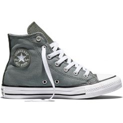 Buty sportowe Converse Chuck Taylor All Star. Szare buty treningowe Converse, bez wzorów, z materiału, bez zapięcia. Za 390.00 zł.