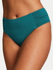 Hunkemöller Dół od bikini Relief 204841 Zielony. Zielone bikini Hunkemöller, bez wzorów, z syntetyku. Za 59.99 zł.
