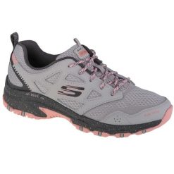 Buty trekkingowe damskie, Skechers Hillcrest - Pure Escapade. Szare trekkingi Skechers, bez wzorów, z tkaniny, bez zapięcia, trekkingowe. Za 299.99 zł.