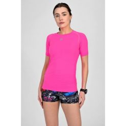 Koszulka z krótkim rękawem sportowa damska Nessi Sportswear Ultra. Czerwone t-shirty sportowe NESSI SPORTSWEAR, l, bez wzorów, bez ramiączek, do biegania. Za 299.00 zł.