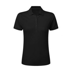 Damska Koszulka Polo Signature Stretch Bez Metki. Czarne t-shirty sportowe SG, xl, bez wzorów, bez ramiączek. Za 93.99 zł.