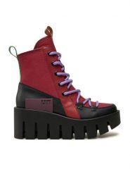 United Nude Botki Grip Explorer Lo 1088282654 Czerwony. Czerwone botki United Nude, bez wzorów, z materiału, bez obcasa, na koturnie, bez zapięcia. Za 1,059.00 zł.