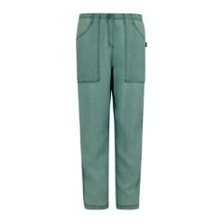 Damskie spodnie Shorebella Capri. Zielone szorty Regatta, bez wzorów, z bawełny, sportowe. Za 299.99 zł.