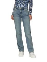 S.Oliver Dżinsy - Regular fit - w kolorze niebieskim rozmiar: 38/L32. Niebieskie jeansy S.Oliver, l, z aplikacjami, ze skóry, klasyczne, z podwyższonym stanem. Za 113.90 zł.