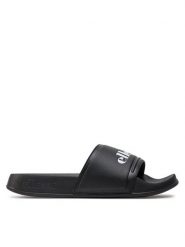 Ellesse Klapki Filippo Slide SGVF0834 Czarny. Czarne klapki Ellesse, bez wzorów, ze skóry, bez obcasa, bez zapięcia. Za 119.99 zł.