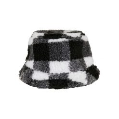 Kapelusz Urban Classics sherpa check. Białe kapelusze Urban Classics, bez wzorów. Za 191.00 zł.