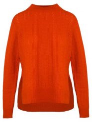 Malo Optimum Sweter w kolorze ceglanym rozmiar: XL. Czerwone swetry Malo Optimum, xl, bez wzorów, z kaszmiru, bez ramiączek. Za 362.85 zł.