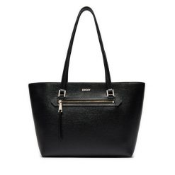 Torebka DKNY. Czarne torebki klasyczne DKNY, bez wzorów, klasyczne, bez dodatków. Za 639.99 zł.