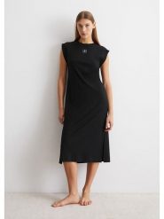 Marc O´Polo Koszula nocna w kolorze czarnym rozmiar: S. Czarne sukienki na co dzień, s, bez wzorów, bez kołnierzyka, bez ramiączek, maxi, koszulowe. Za 134.95 zł.