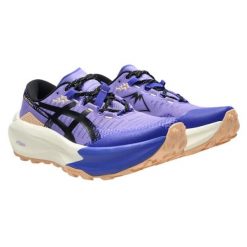 Buty do biegania ASICS Trabuco Max 5 Fioletowy/Różowy. Czerwone buty do biegania ASICS, bez wzorów, z materiału, bez zapięcia, do biegania. Za 879.15 zł.