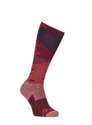 Skarpety trekkingowe damskie Ortovox All Mountain Long Socks. Czerwone skarpetki ORTOVOX, bez wzorów, z materiału. Za 197.99 zł.