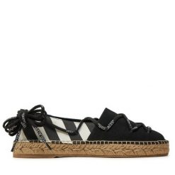 Espadryle Off-White. Czarne espadryle OFF-WHITE, bez wzorów, bez obcasa. Za 1,069.00 zł.