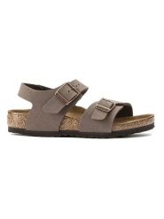 Birkenstock Skórzane sandały "New York" w kolorze beżowym rozmiar: 29. Brązowe sandały Birkenstock, bez wzorów, z nubiku, klasyczne, z otwartym noskiem, bez obcasa, bez zapięcia. Za 210.32 zł.