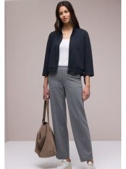 Street One Kardigan w kolorze granatowym rozmiar: 46. Niebieskie swetry Street One, bez wzorów, street, bez ramiączek. Za 132.98 zł.