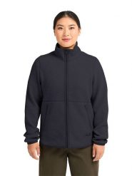 Jack Wolfskin Kurtka polarowa "Lite Curl" w kolorze granatowym rozmiar: XS. Niebieskie kurtki Jack Wolfskin, xs, bez wzorów, z polaru, bez kaptura. Za 271.67 zł.