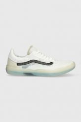 Vans sneakersy UltimateWaffle EXP kolor biały VN0A7Q5UWHT1. Białe buty sportowe lifestyle Vans, bez wzorów, z gumy, sportowe, z okrągłym noskiem, bez zapięcia. Za 539.99 zł.