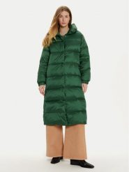 United Colors Of Benetton Kurtka puchowa 2TWDDN06S Zielony Regular Fit. Zielone kurtki United Colors Of Benetton, s, bez wzorów, z puchu, bez kaptura. Za 449.99 zł.