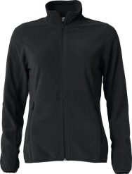 Clique Podstawowa kurtka z microfleece damska — 100% poliester antymech – black. Czarne kurtki CLIQUE, s, bez wzorów, z polaru, bez kaptura. Za 157.88 zł.