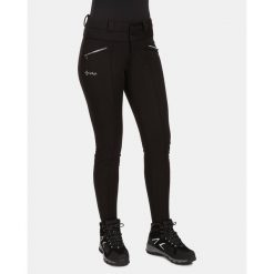 Damskie spodnie softshellowe KILPI MAURA-W. Czarne spodnie narciarskie Kilpi, bez wzorów, narciarskie. Za 545.99 zł.