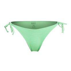 Dół od stroju kąpielowego ROXY Color Jam Cheeky. Zielone bikini Roxy, bez wzorów, sportowe. Za 83.99 zł.