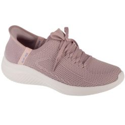 Buty sportowe Sneakersy damskie, Slip-Ins: Ultra Flex 3.0 - Elevated Motion. Czerwone buty sportowe lifestyle Skechers, bez wzorów, bez zapięcia, trekkingowe, skechers sport. Za 339.99 zł.