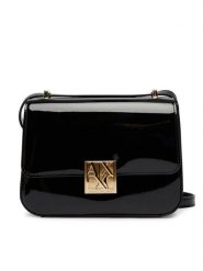 Armani Exchange Torebka XW002169 AF21362 UC001 Czarny. Czarne listonoszki Armani Exchange, bez wzorów, ze skóry, bez dodatków. Za 599.99 zł.