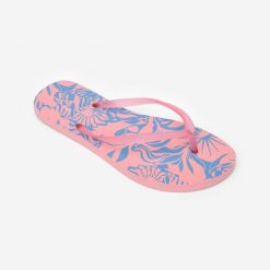 Japonki damskie Decathlon 120 Pinksun. Czerwone japonki Decathlon, bez wzorów, sportowe. Za 24.99 zł.