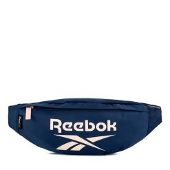 Nerka Reebok. Niebieskie nerki i saszetki Reebok, bez wzorów, młodzieżowe, bez dodatków. Za 49.99 zł.