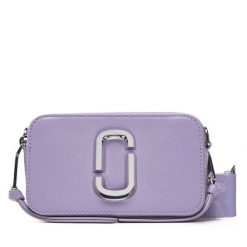 Torebka Marc Jacobs. Fioletowe listonoszki Marc Jacobs, bez wzorów, bez dodatków. Za 1,259.00 zł.