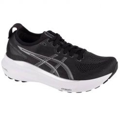 Buty do biegania damskie Asics Gel-kayano 31. Czarne buty do biegania ASICS, bez wzorów, z materiału, bez zapięcia, do biegania, asics gel kayano. Za 1,042.00 zł.