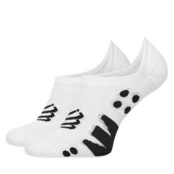 Skarpety stopki unisex Compressport. Białe skarpetki Compressport, bez wzorów. Za 59.99 zł.