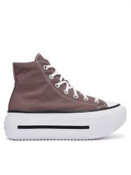 Converse Trampki Chuck Taylor All Star Lift Double Stack A20560C Brązowy. Brązowe trampki Converse, bez wzorów, z materiału, retro, bez zapięcia. Za 419.99 zł.