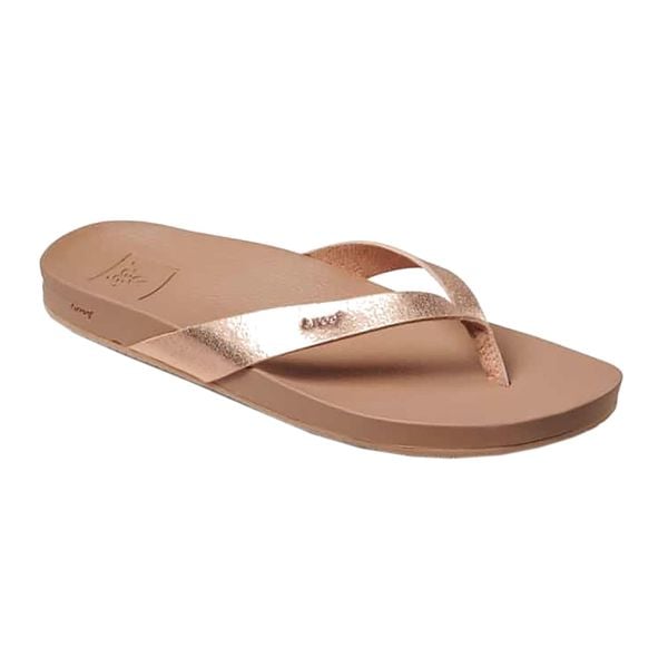 Japonki plażowe damskie REEF Cushion Cloud. Czerwone japonki Reef, bez wzorów, sportowe. Za 159.99 zł.