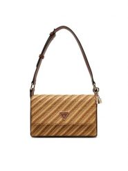 Guess Torebka HWWG92 10190 Beżowy. Brązowe torebki klasyczne Guess, z aplikacjami, ze skóry, bez dodatków. Za 329.99 zł.