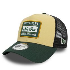 Czapka z daszkiem New Era. Brązowe czapki z daszkiem New Era, bez wzorów. Za 129.99 zł.