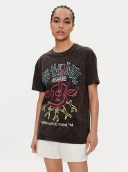 Vans T-Shirt Guitar Solo Oversized VN000GJ6 Czarny Regular Fit. Czarne t-shirty Vans, m, bez wzorów, z bawełny, bez kołnierzyka, bez ramiączek. Za 129.99 zł.
