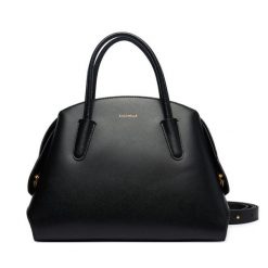 Torebka Coccinelle. Czarne torebki klasyczne Coccinelle, bez wzorów, klasyczne, bez dodatków. Za 1,759.00 zł.