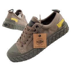 Buty trampki sportowe unisex Palladium Palla Ace Lo Surplus. Brązowe trampki sportowe Palladium, bez wzorów, bez zapięcia. Za 259.00 zł.