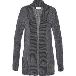 Sweter bez zapięcia bonprix czarno-biały melanż. Swetry marki INESIS. Za 109.99 zł.