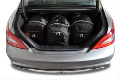 Torby Do Bagażnika Mercedes-Benz Cls Coupe 2011-2017 4Szt Kjust. Czarne torby podróżne KJUST, bez wzorów, z kauczuku. Za 1,250.00 zł.