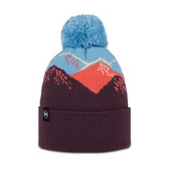 Czapka BUFF KNITTED BEANIE TATIK BURGUNDY. Czerwone czapki zimowe Buff, bez wzorów, sportowe. W wyprzedaży za 118.93 zł.