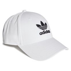 Czapka z daszkiem adidas. Białe czapki z daszkiem adidas, bez wzorów. Za 59.99 zł.