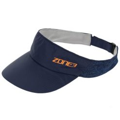 Czapka przeciwsłoneczna Zone3. Niebieskie czapki z daszkiem ZONE3, bez wzorów, sportowe. Za 72.99 zł.