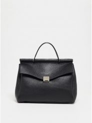 Victor & Hugo Paris Skórzana torebka "Matti" w kolorze czarnym - 33 x 25 x 14 cm rozmiar: onesize. Czarne torebki klasyczne Victor & Hugo Paris, bez wzorów, z materiału, bez dodatków. Za 260.99 zł.