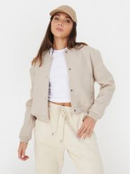 Brave Soul Kurtka bomber LJK-WARLIEOAT Beżowy Straight Fit. Brązowe kurtki Brave Soul, bez wzorów, z syntetyku, bez kaptura. Za 129.99 zł.