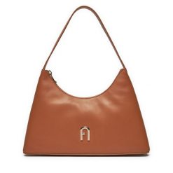 Torebka Furla. Brązowe torebki klasyczne Furla, bez wzorów, klasyczne, bez dodatków. Za 1,459.00 zł.