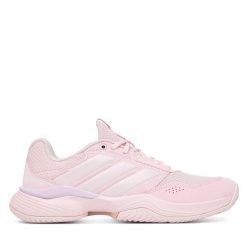 Buty do tenisa adidas. Czerwone buty treningowe adidas, bez wzorów, bez zapięcia, tenisowe. Za 329.99 zł.