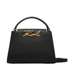 Torebka KARL LAGERFELD. Czarne torebki klasyczne KARL LAGERFELD, bez wzorów, bez dodatków. Za 1,199.00 zł.